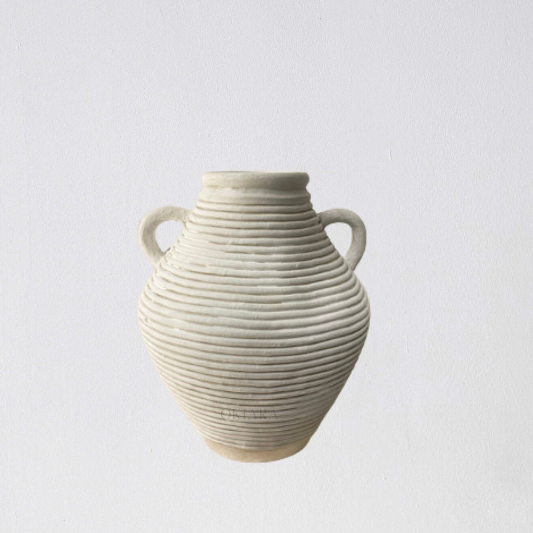 Gyassi Vessel Medium | White 54 cm