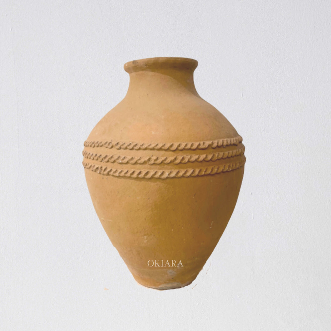 Atum Vessel |Terracotta Brown Large