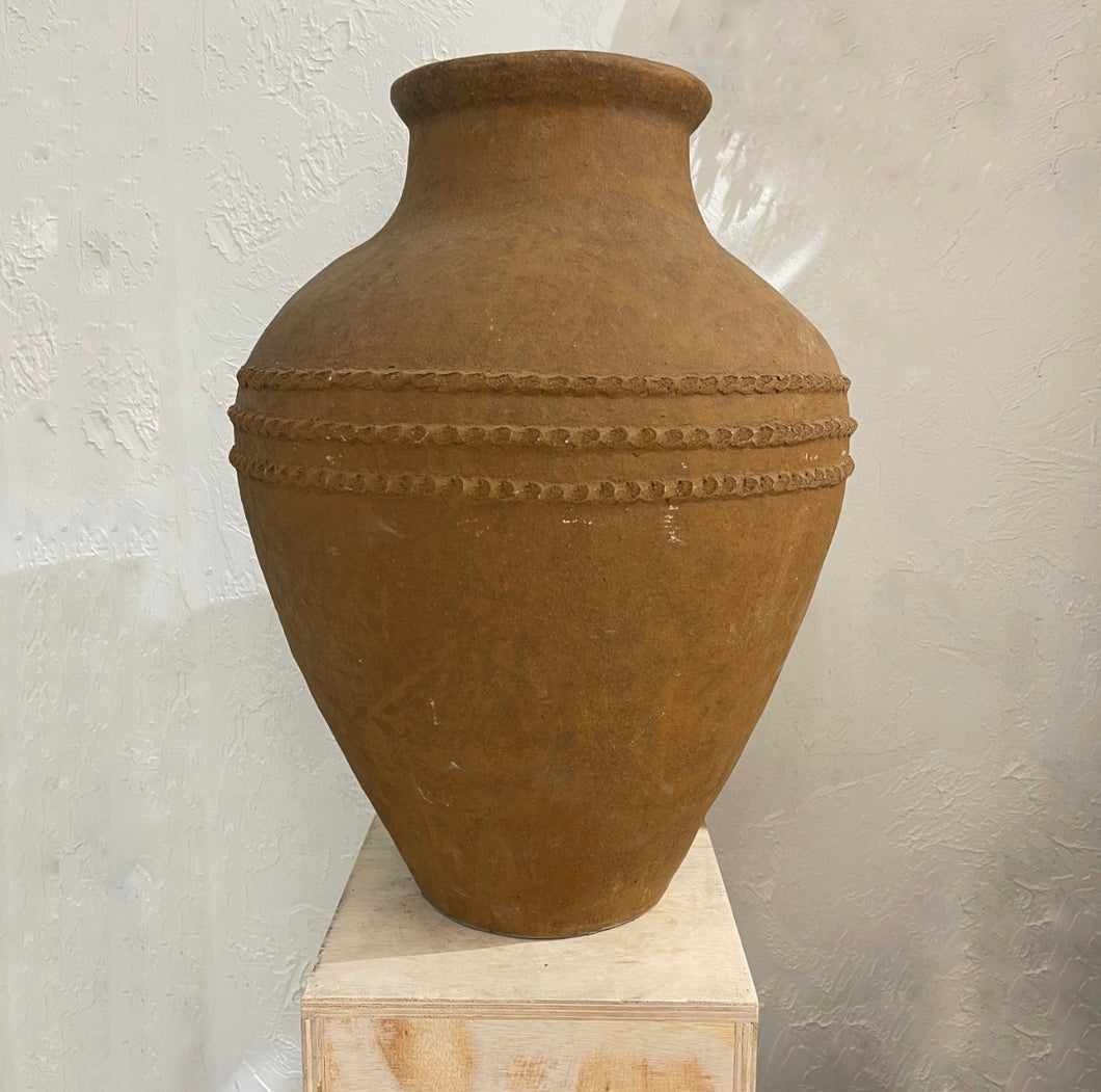 Atum Vessel |Terracotta Brown Large