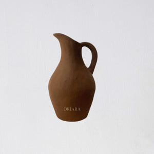 Femi Jug Vessel | Chestnut 33cm